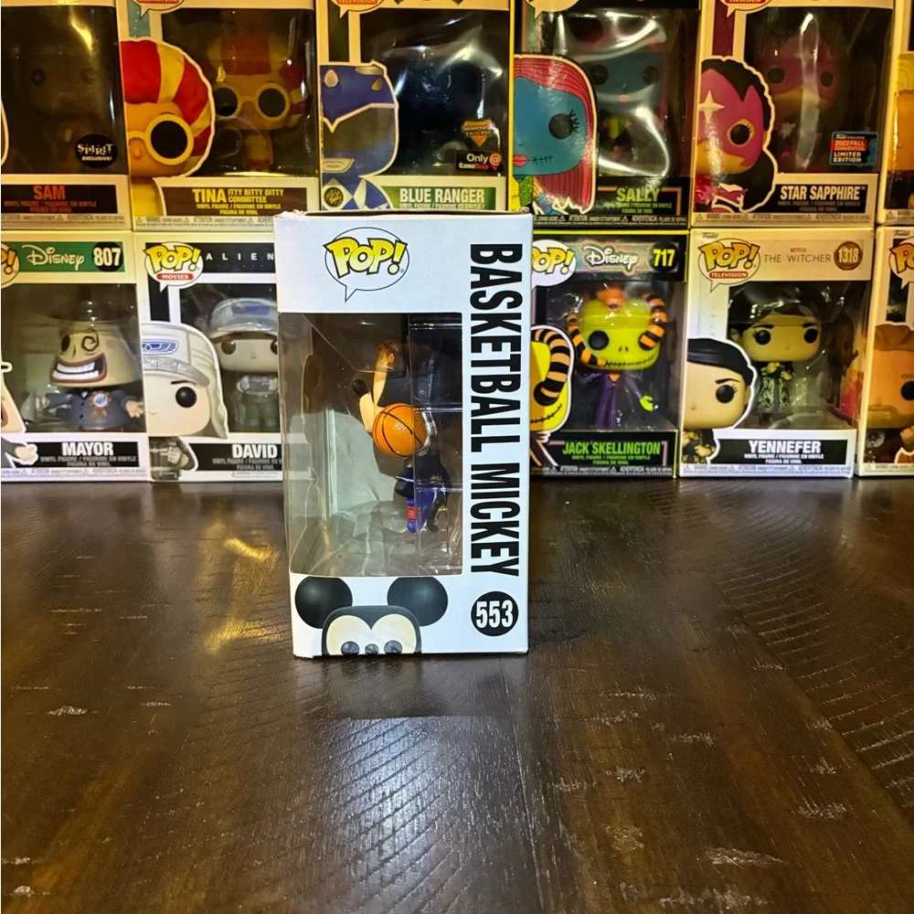 Funko Pop! NBA Experience Basketball Mickey #553.